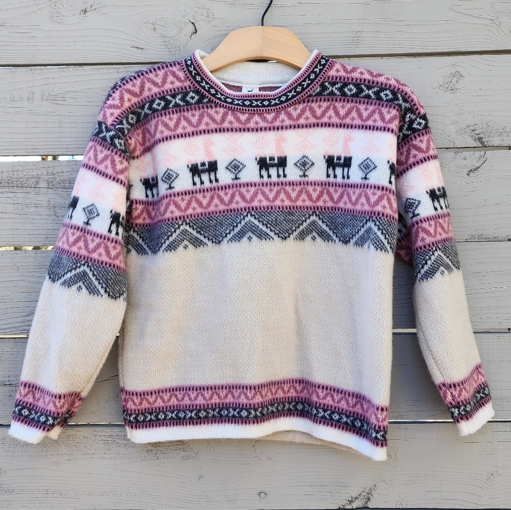 Tejidos Yarina Ecuadorian Southwestern Wool Sweater